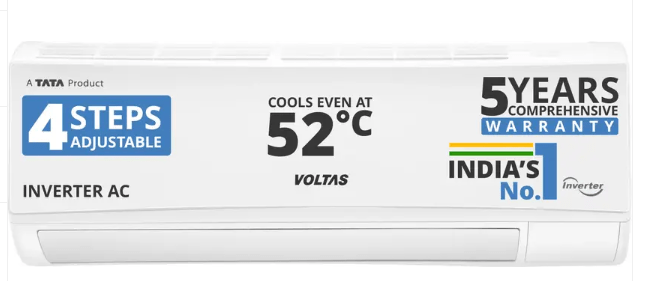Voltas 2024 Model 1.5 Ton 3 Star Split Inverter AC - White (183V CAX(4503692), Copper Condenser) - Image 12