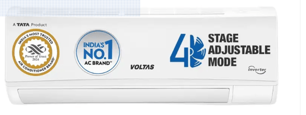 Voltas 2024 Model 1.5 Ton 3 Star Split Inverter AC - White (183V CAX(4503692), Copper Condenser) - Image 11